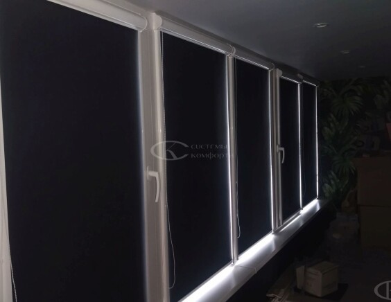 Портфолио рольшторы блэкаут