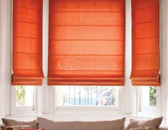 Портфолио работ Римские шторы