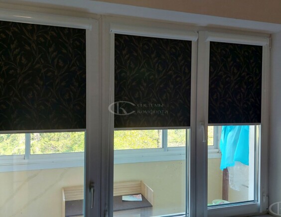 Портфолио рольшторы блэкаут