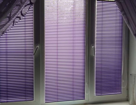 Горизонтальные алюминиевые жалюзи