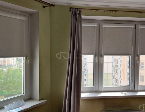 Портфолио кассетные рулонные шторы