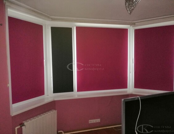 Портфолио рольшторы блэкаут